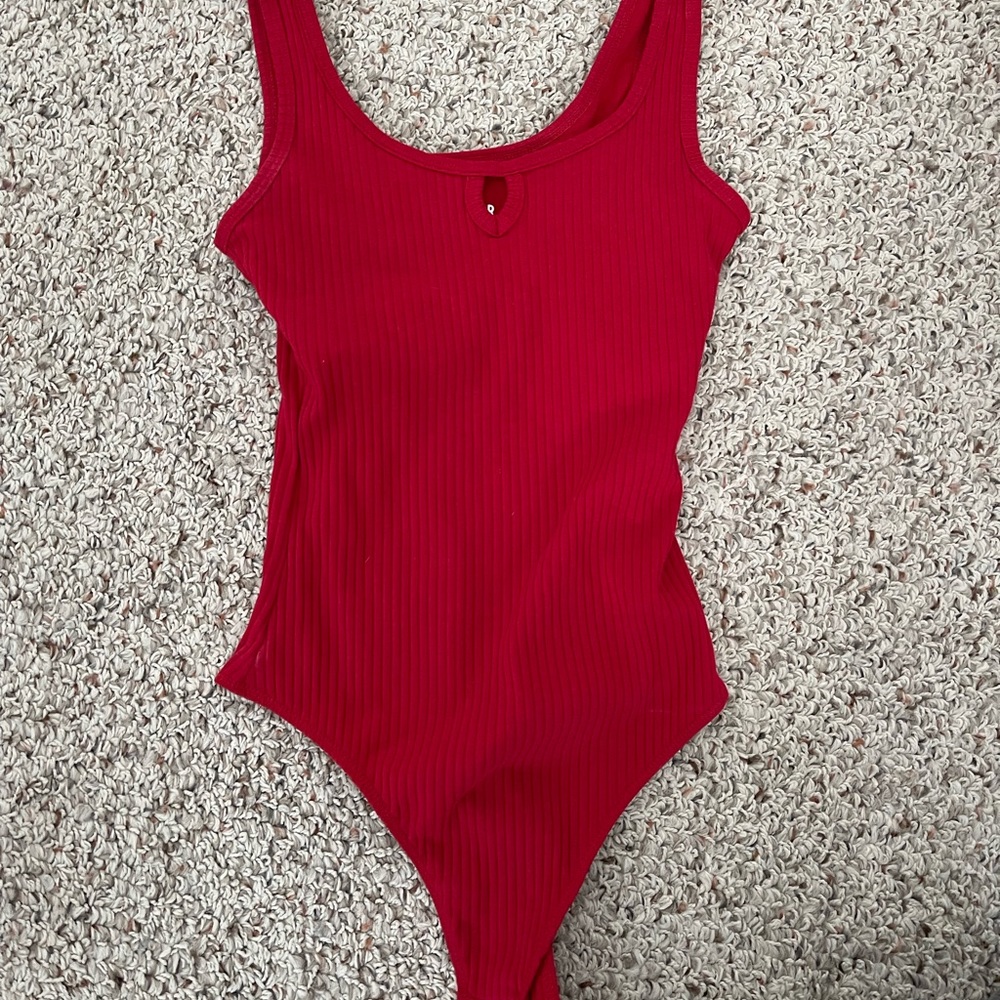 Hollister Red Body Suit